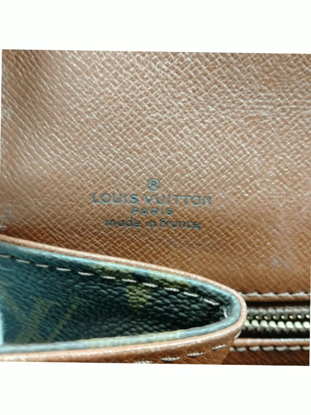 Authentic Louis Vuitton Pochette Dame GM Monogram Clutch - Picture 8 of 9